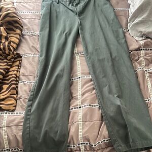 Amazon Essentials Green Chinos with Classic Style